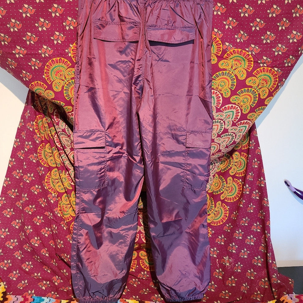 NWT Wild Fable Target Iridescent Parachute Pants - Picture 3 of 12